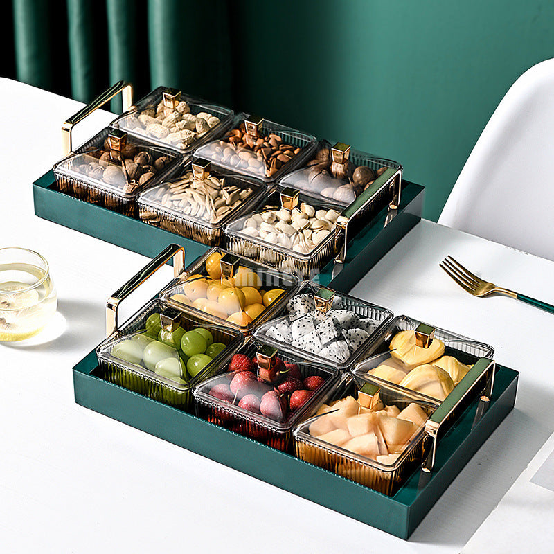 Luxury Dessert Green Plate