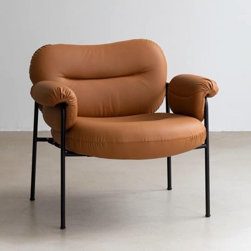 Esther Brown Leather Chair