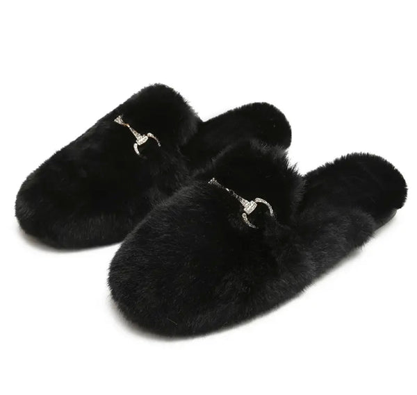 Hestia Black Loafers