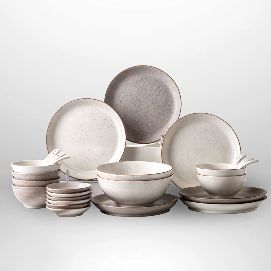 The 32 pieces Crockery Set