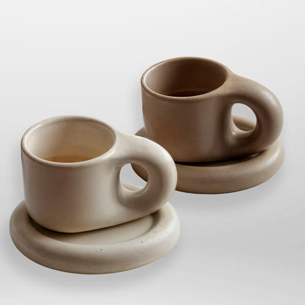 The Minimal Cup and Dish Set