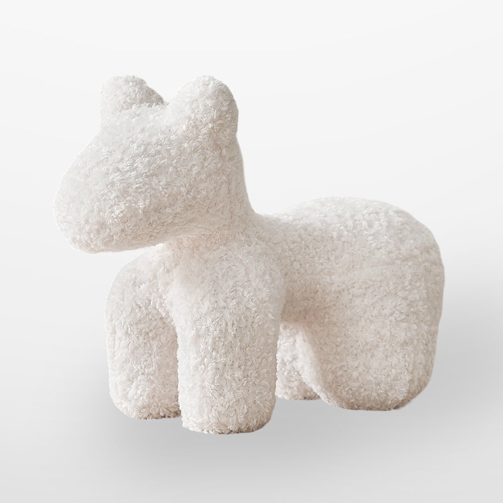 The Animal Boucle Stool