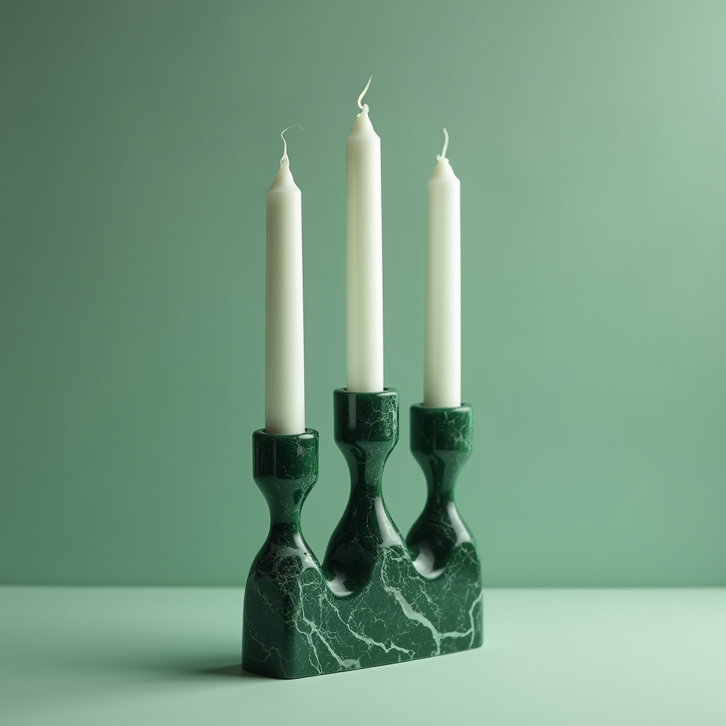 Pine Small Candle Holder