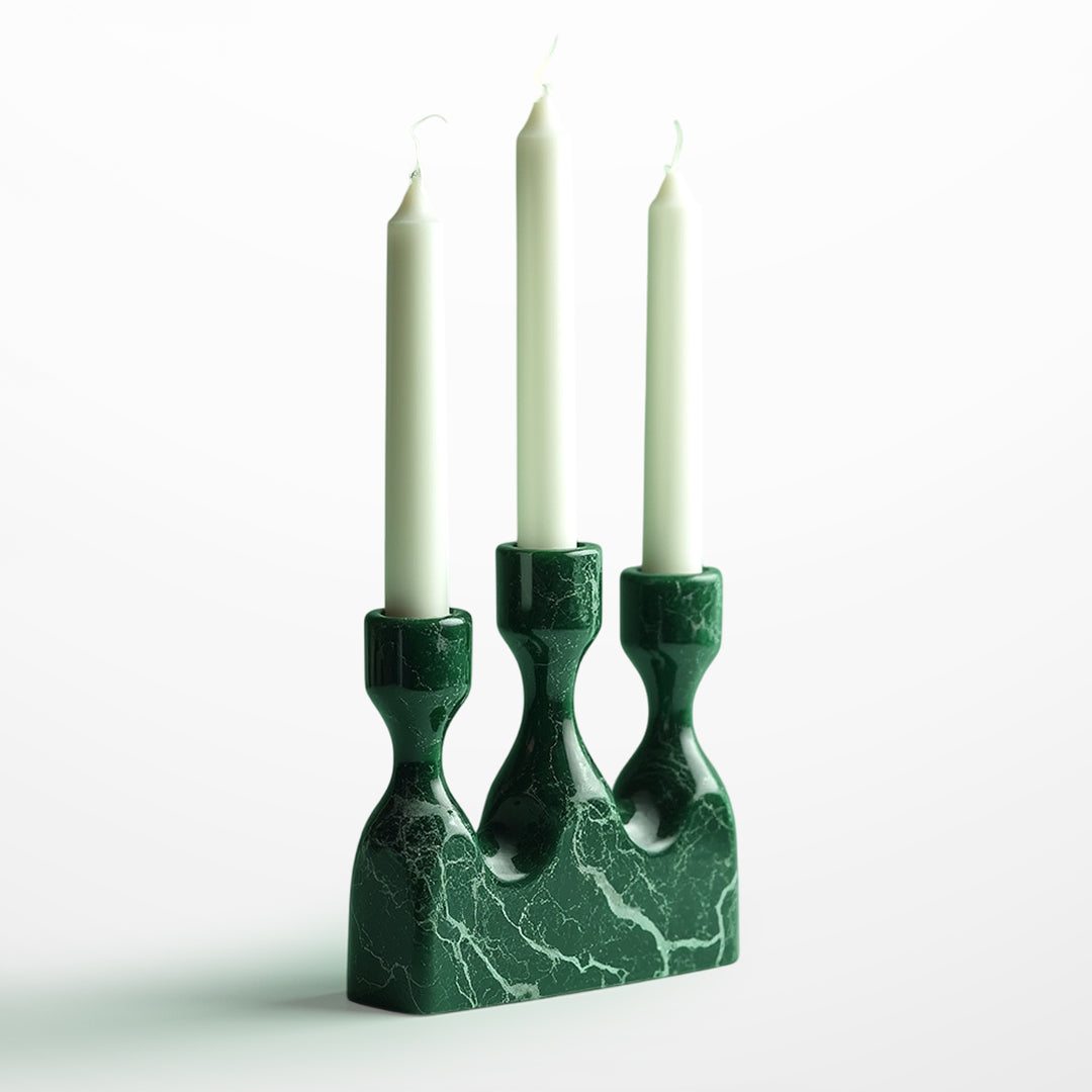 Pine Small Candle Holder