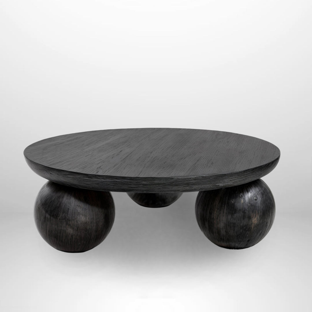 Lenna Black Wood Table