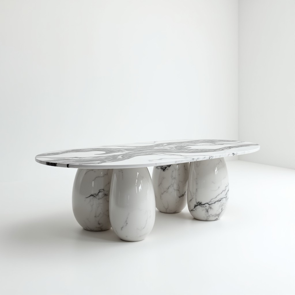 Blancor Regal Marble Table