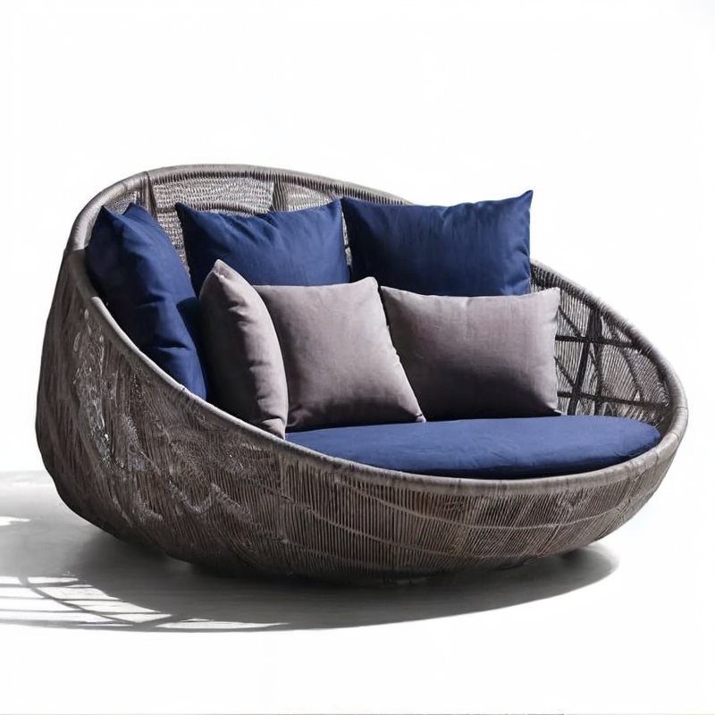 Alessandra Rattan Sofa