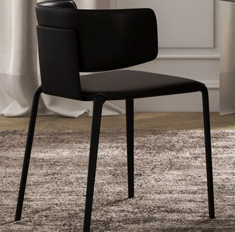 The Brown Leather Chair