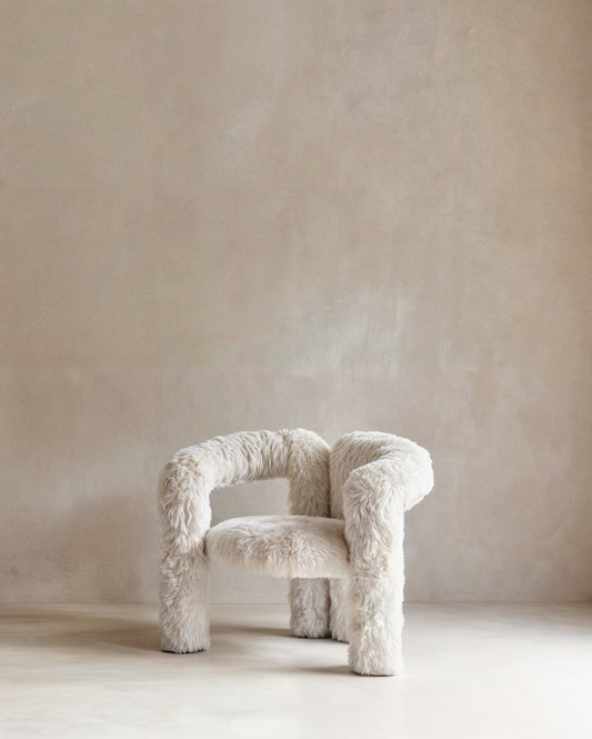 The Minimal Fur Sofa