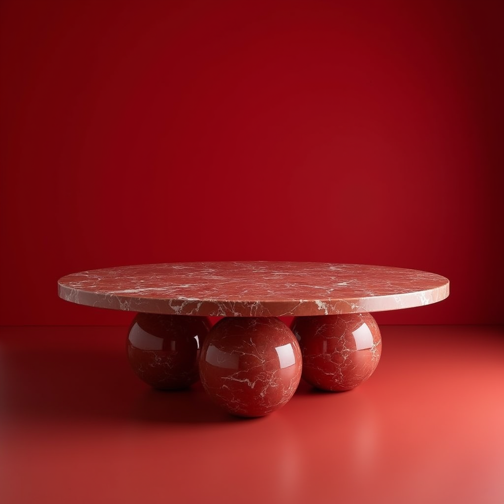 Lenna Red Table