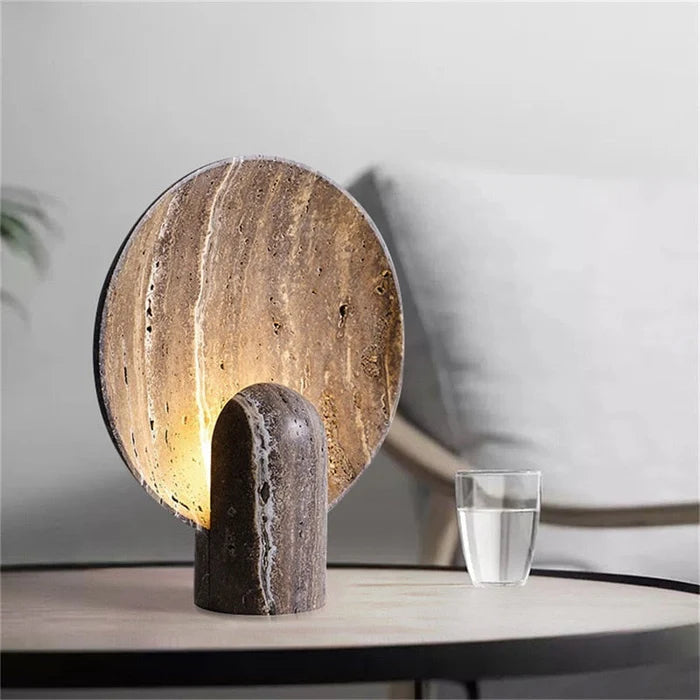 Koda Travertine Lamp