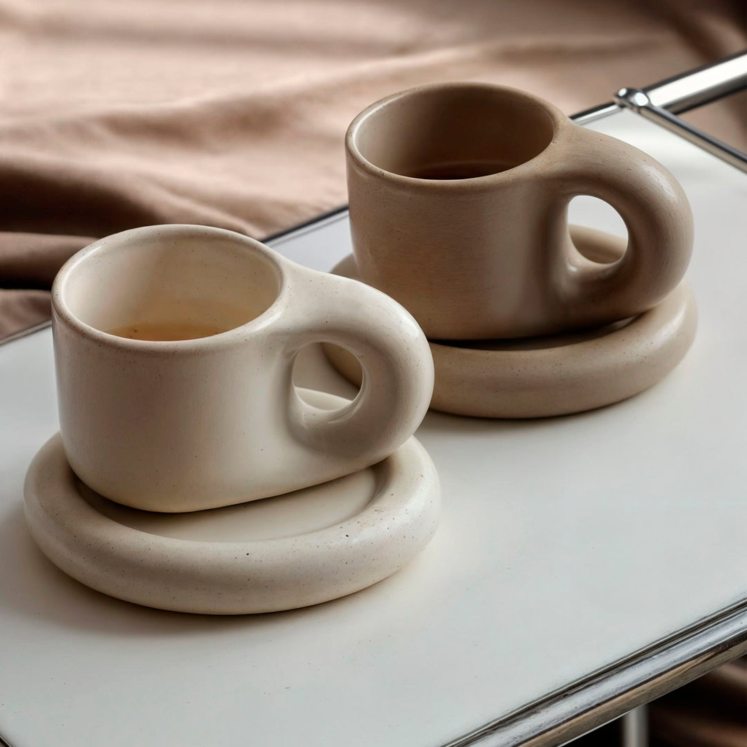 The Minimal Cup and Dish Set