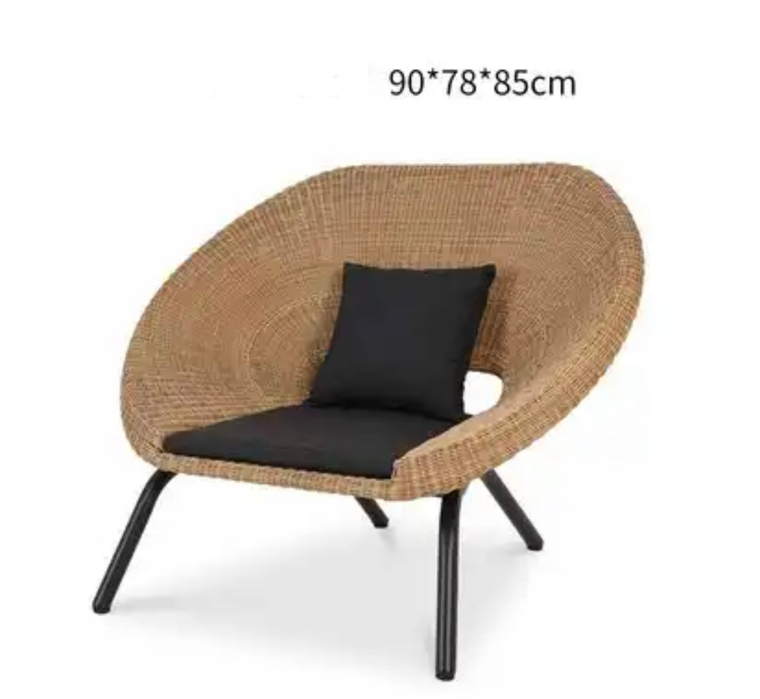 The Minimal Rattan Sofa