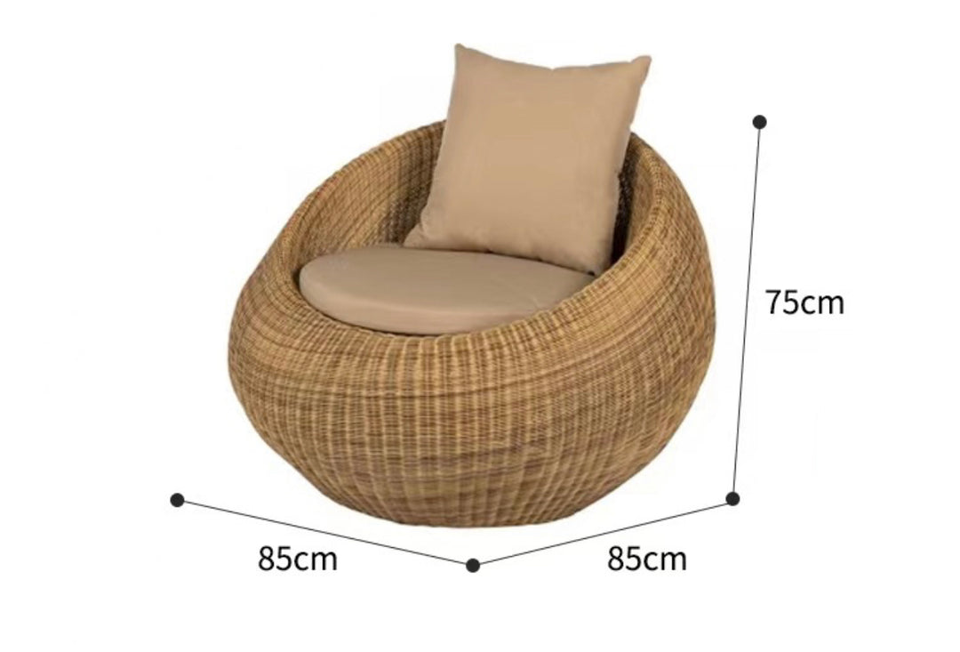 Mabel Rattan Sofa