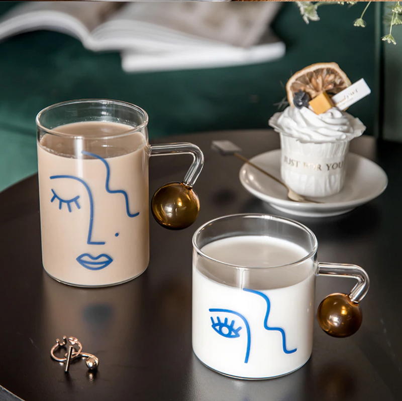 Portrait Glass Mug