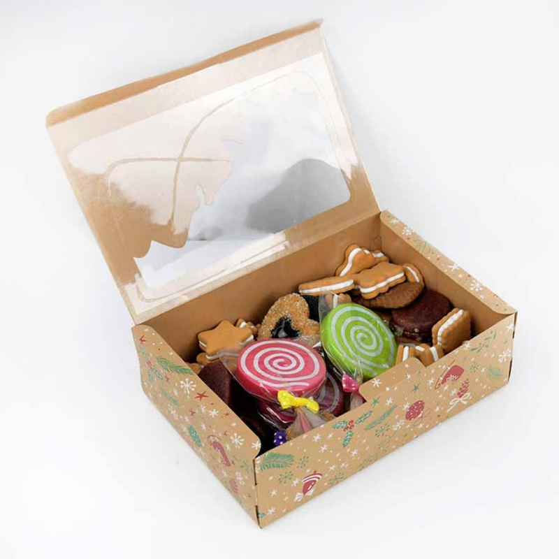 3pcs Christmas Cookie Boxes