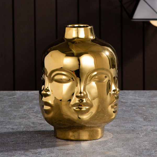 The Gold Vase Face