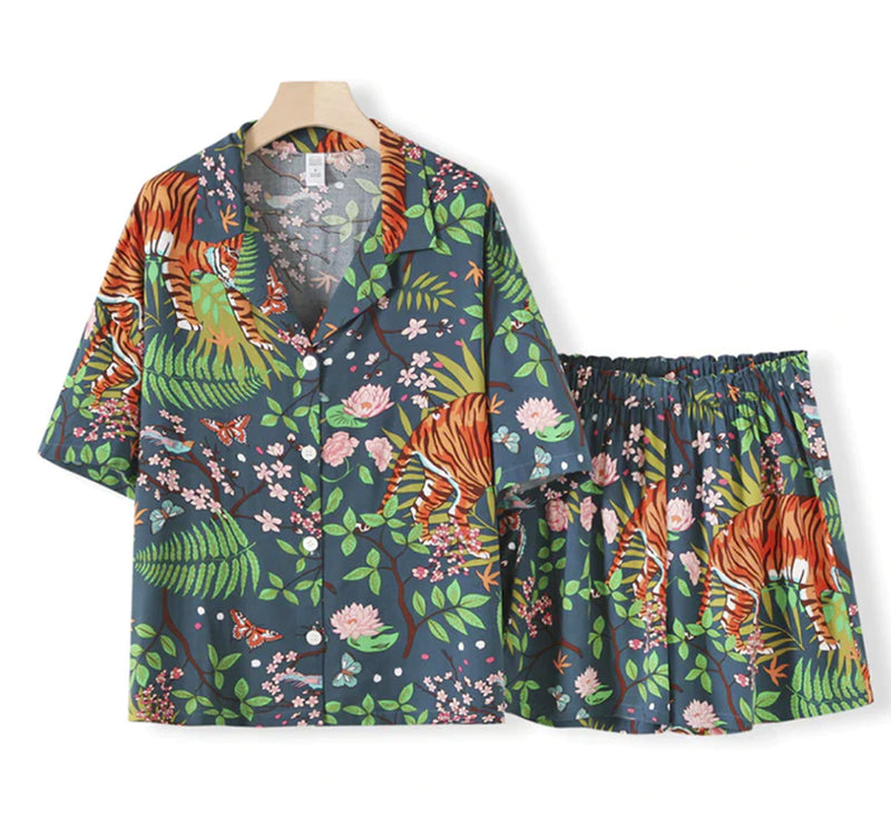 Tropico Blue Pajamas