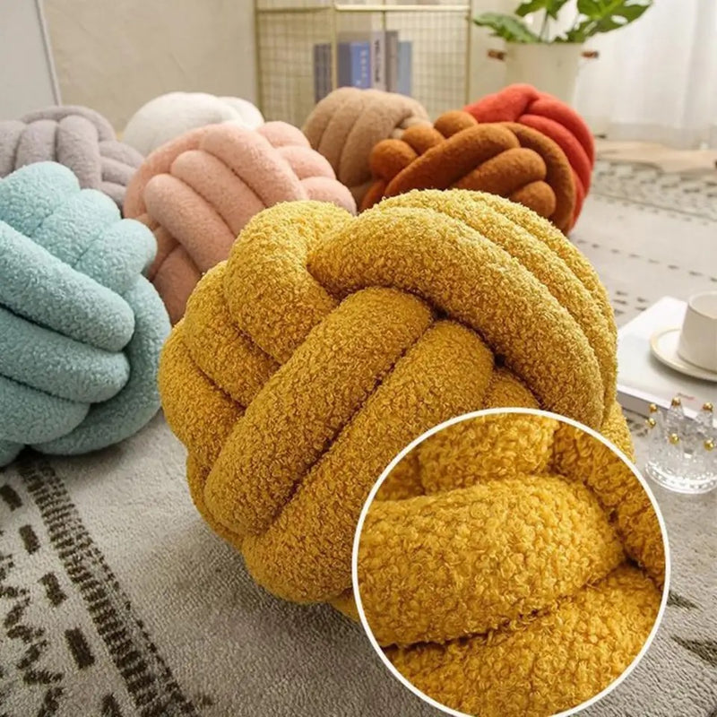 The Knot Boucle cushion