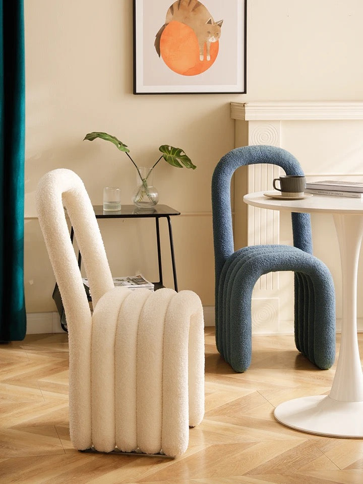 The minimal Bouclé Chair