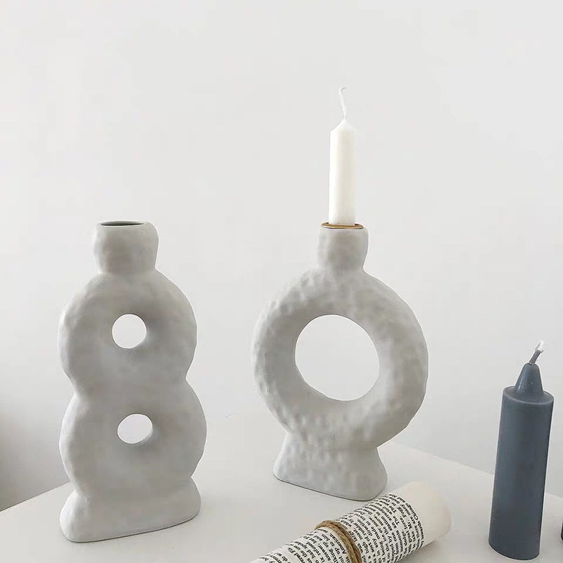 Hestia Ceramic Candleholder