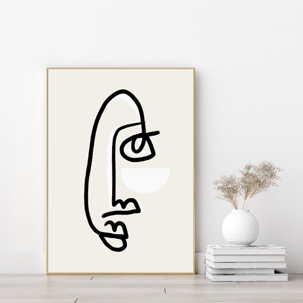 Face Line Drawing
