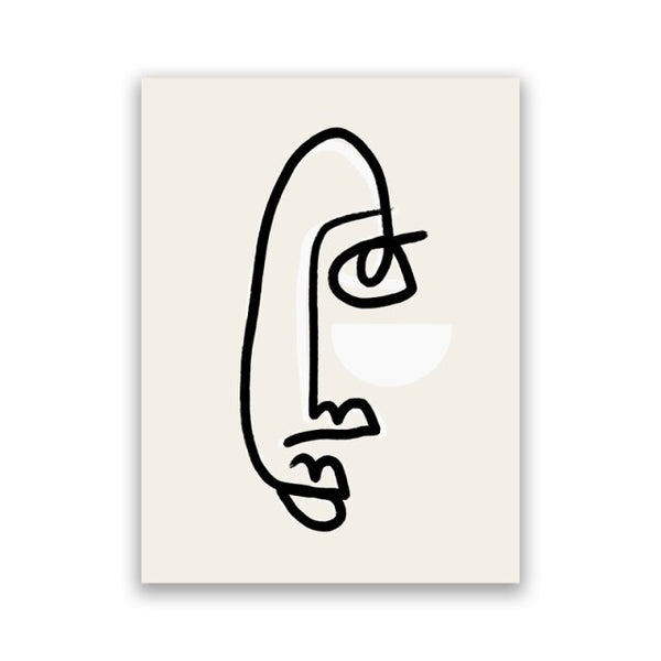 Face Line Drawing