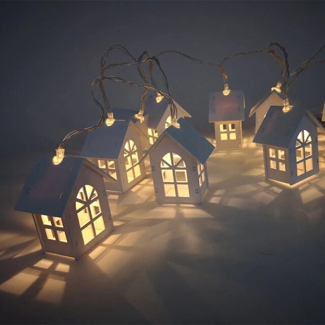 Christmas  Houses  Light