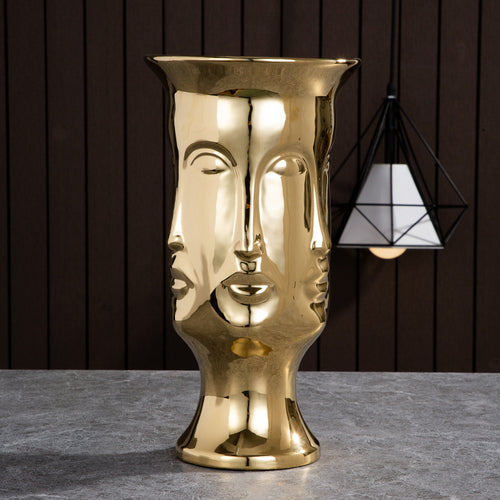 The Gold Vase Face