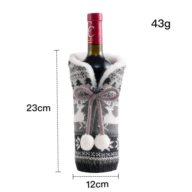 Christmas Wine Cover