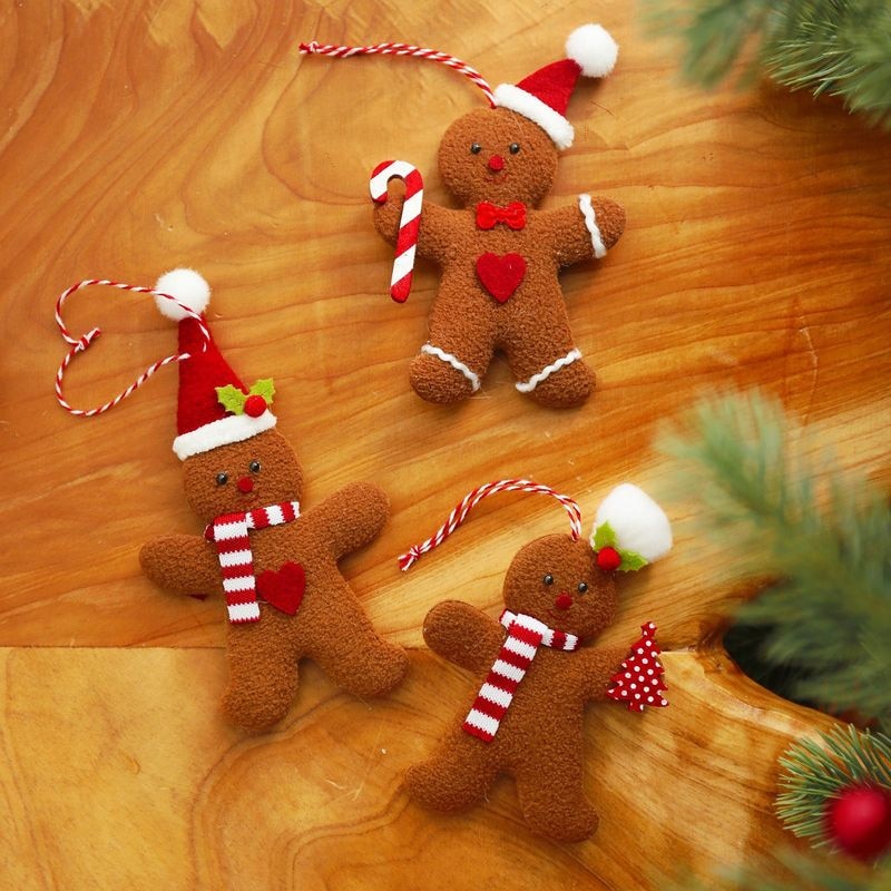 The fur 3Pcs Gingerbread Set