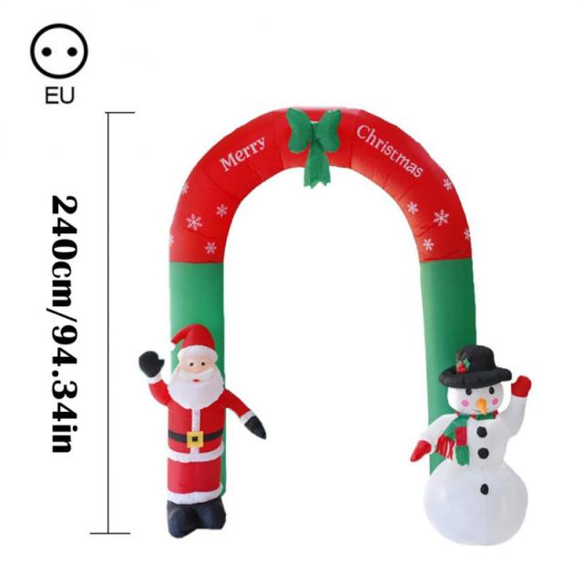 Santa Claus Snowman