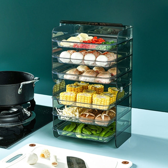 Kitchen storage rack